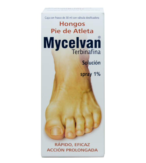 Mycelvan terbinafina 1% solución en spray 30 ml precio