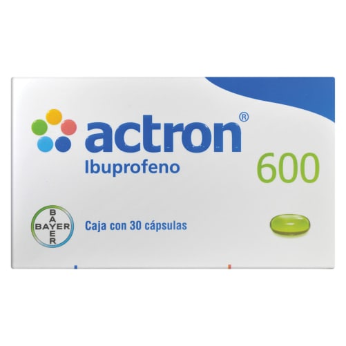 Actron-600 de 600 mg con 30 capsulas precio