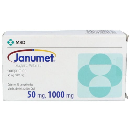 Janumet 51000 Mg. Oral 56 Recub precio