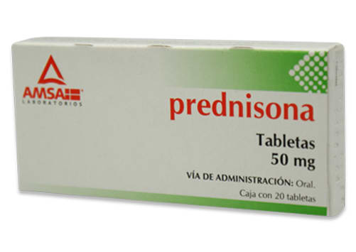 Prednisona 50 MG precio