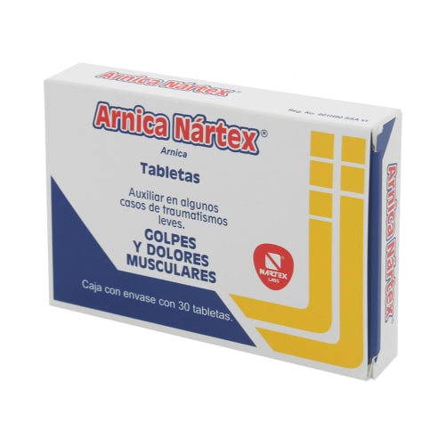 Arnica Oral 30 tabletas precio
