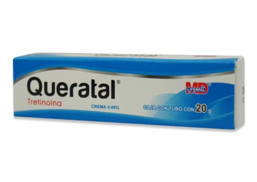 Queratal tretinoína 0.05% crema tubo 20 gr precio