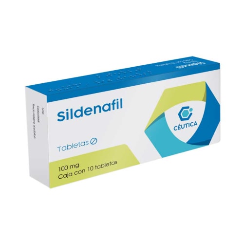 Sildenafil 100 mg con 10 tabletas precio