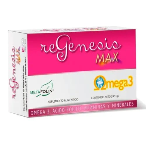 REGENESIS MAX suplemento alimenticio 30 cápsulas precio