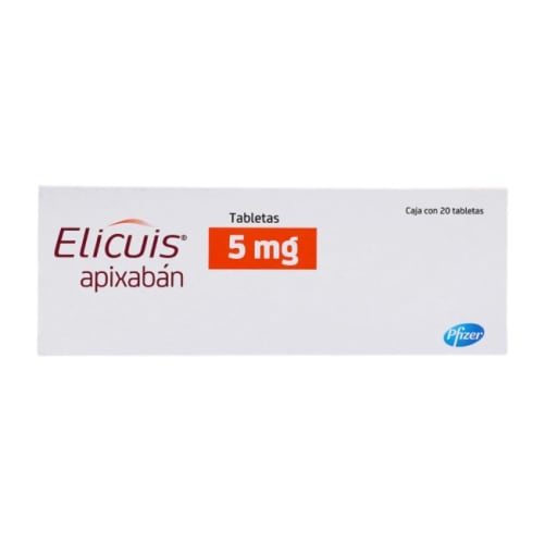 Elicuis 5 Mg. Oral 20 Tabletas precio