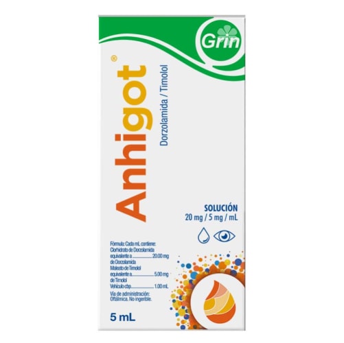 Anhigot 20/5mg oft 5 ml precio