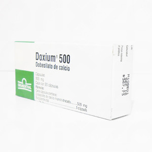 doxium 500 mg 20 capsulas