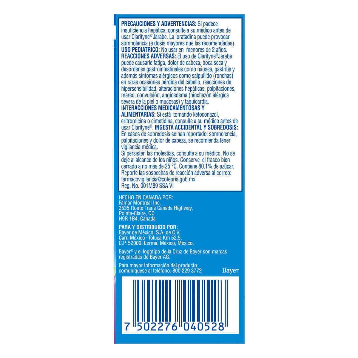 Comprar Clarytine 1 Mg Jarabe Infantil Sabor Uva 60 Ml