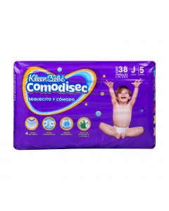 40pz panal kleenbebe comodisec jumbo paquete (7501017376957)