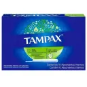 Tampax Tampones Súper 10 Piezas Caja