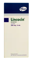 Lincocin Lincomicina 250 Mg Con 100 Ml De Jarabe