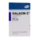 Dalacin Clindamicina C 600 Mg Solución Inyectable Ampolleta 4 Ml