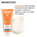 Vichy Capital Soleil Protector Solar Toque Seco Fps50 Con 50 Ml
