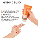 Vichy Capital Soleil Protector Solar Toque Seco Fps50 Con 50 Ml