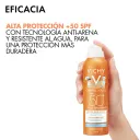 Vichy Idéalia Soleil Bruma Fps50+ Anti-Arena Y Agua. Bloqueador Solar Infantil 200 Ml Aerosol