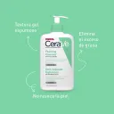 Cerave Gel Limpiador Espumoso Para Piel Normal A Grasa Sin Perfume 473 Ml
