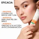 Vichy Protector Solar Anti-Brillo Capital Soleil Matificante 3En1 Fps 50+