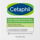 Cetaphil Crema Facial Hidratante Noche Con Ácido Hialurónico 48 G