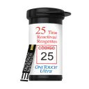 Tiras reactivas OneTouch Ultra con 25 piezas