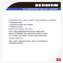 Derman Azul Talco Desodorante Para Pies Polvo Con 80 G