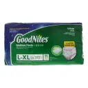 Goodnite Goodnites Ropa Interior Desechable Para Talla Grande 11 Piezas Bolsa