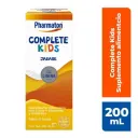Pharmaton Complete Kids Suplemento Alimenticio en Jarabe, 200 ml. Complementa las Deficiencias de Vitaminas y Minerales en Niños de 4 a 12 años