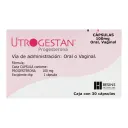 Utrogestan 100 Mg Con 30 Cápsulas