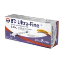 Bd Ultra-Fine Jeringa Para Insulina 31Gx8Mm 0.3 Ml 10 Jeringas