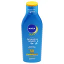 Nivea Sun Protector Solar Sensación Ligera Fps50 200 Ml