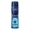 Nivea Men Fresh Ice Desodorante En Aerosol Con 91 Gr