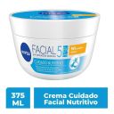 Nivea Crema Facial Hidratante 5 En 1 Cuidado Nutritivo 375 Ml