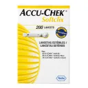 Lancetas Accu-Chek Softclix con 200 piezas
