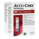 Accu-Chek Performa tiras reactivas 50 pzas
