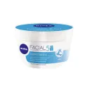 Nivea 5 En 1 Crema Facial Cuidado Nutritivo 200 Ml
