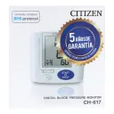 Baumanómetro Citizen CH-617 para mano con 1 pieza