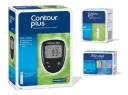 Kit Contour Plus con medidor, 50 tiras y 25 lancetas