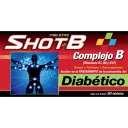 Shot B Diabetic con 30 Tabletas de 100 mg