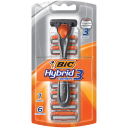Bic Hybrid 3 Comfort Máquina Para Afeitar Con 6 Cartuchos