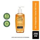 Neutrogena Deep Clean Gel Limpiador Facial Para Piel Normal A Grasa Con 200 Ml