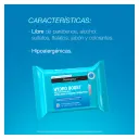 Neutrogena Hydro Boost Toallitas Desmaquillantes Con 25 Piezas