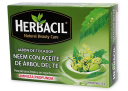 Herbacil Neem Con Aceite De Árbol Té Jabón De Tocador Barra Con 100 G