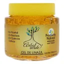 Árbol verde gel fijador para cabello con linaza sin alcohol 250 g tarro