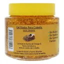 Árbol verde gel fijador para cabello con linaza sin alcohol 250 g tarro