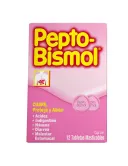 Pepto Bismol 262.4 Mg Con 12 Tabletas