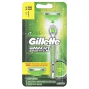 Gillette Mach3 Sensitive Rastrillo De Afeitar Con 2 Cartuchos Para Afeitar