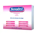 Benadryl 25 Mg Con 24 Tabletas
