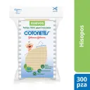 Cotonetes De Algodón De Papel Reciclable Con 300 Piezas