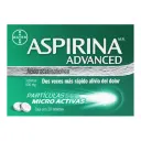 Aspirina Advanced 500 Mg Con 20 Tabletas