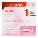 Canesten V Dual 1 Día 500 Mg/1% Con 1 Óvulo Y Crema 10 G