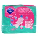 Saba Invisible Toallas Sanitarias Con Alas Con 14 Piezas